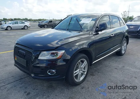 2017 Audi Q5 2.0T Premium z USA, uszkodzony, nr VIN WA1L2AFP3HA041885